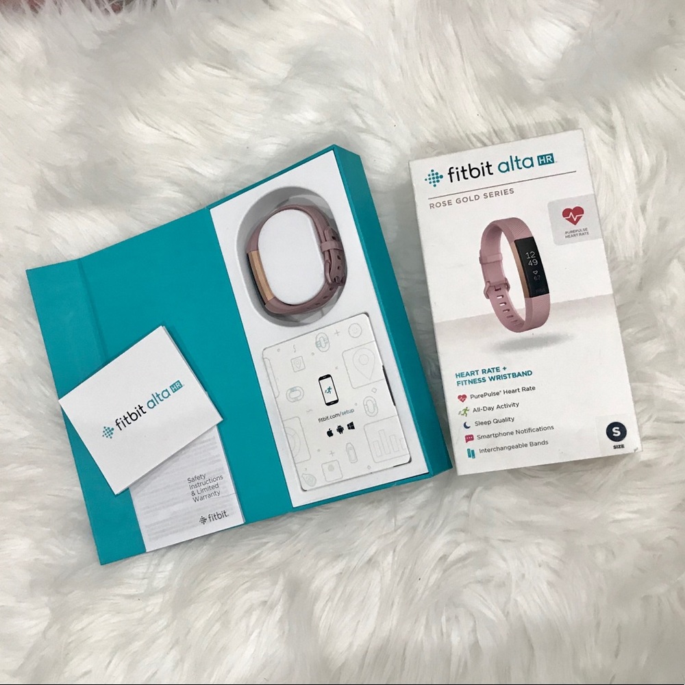 Fitbit Rose Gold Alta HR